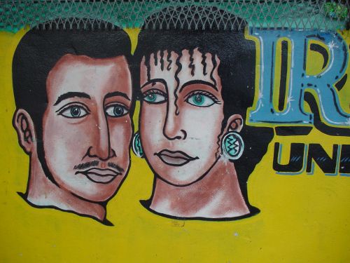 Walking in the Christobal' streets. (Christobal, Panama)