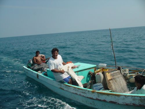 Fishermen or pirates? (Guatemala Coast)