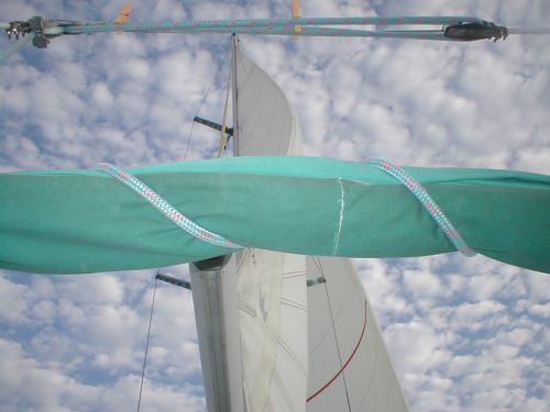 Leaving Mexico for our next stop: San Diego - USA. 3 weeks and 1700 miles north. (Mer de Cortes, Mexico)